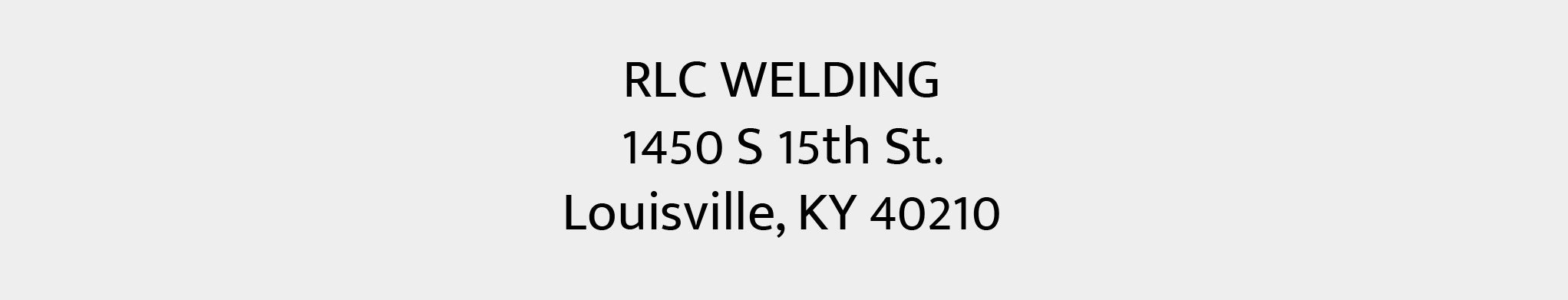 RLC Welding and Fabrication